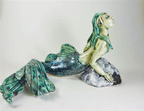 aquarium mermaid ornament|More.